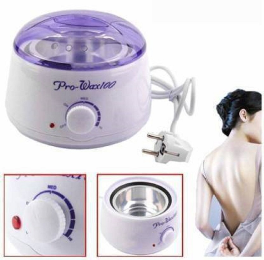 NANDKUVAR Oil and Wax Heater Wax Warmer Kit for Hair Removal with 1 Packs  Hard Wax Beans (100 g) & 1 Pcs steel spatula, 35 wax strips Painless at  Home Hair Removal