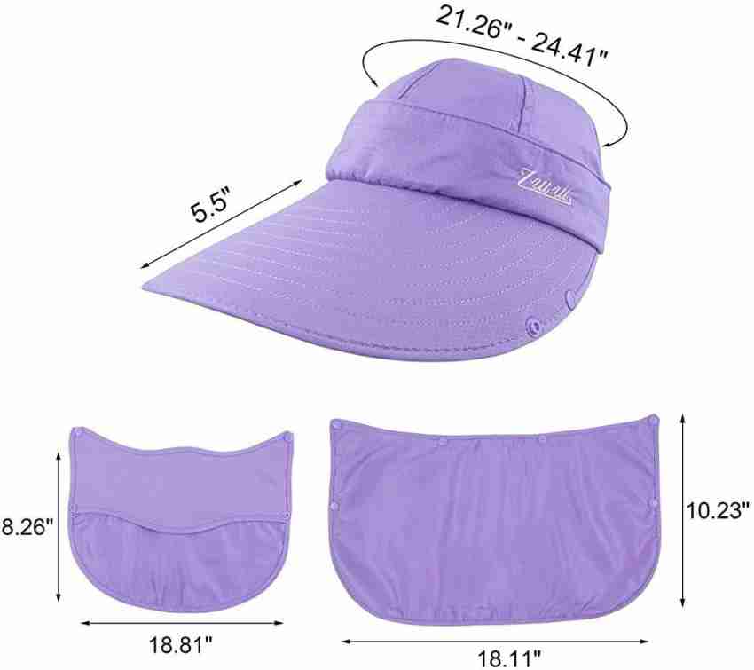 gustave Women Sun Wide Brim UV Protection Fishing Hat Foldable Ponytail Summer  Hats with Detachable Flaps Price in India - Buy gustave Women Sun Wide Brim UV  Protection Fishing Hat Foldable Ponytail