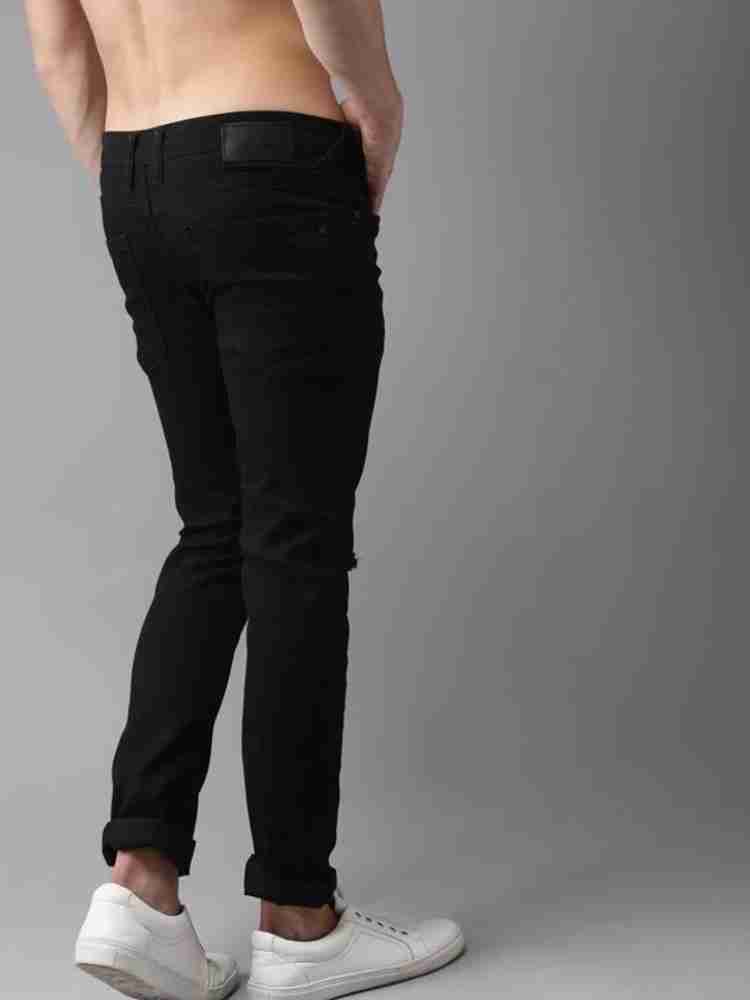 linaria Slim Men Black Jeans