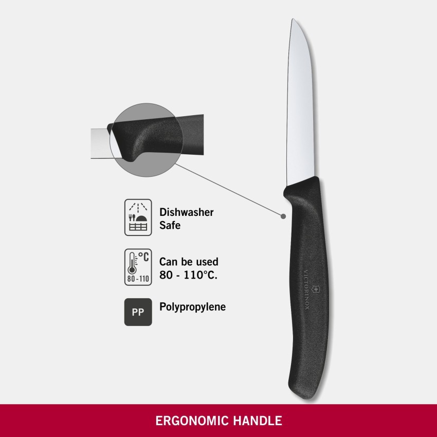 Victorinox Swiss Classic 6 Piece Utility Knife Set Wavy Edge Round Tip -  Multicolor 