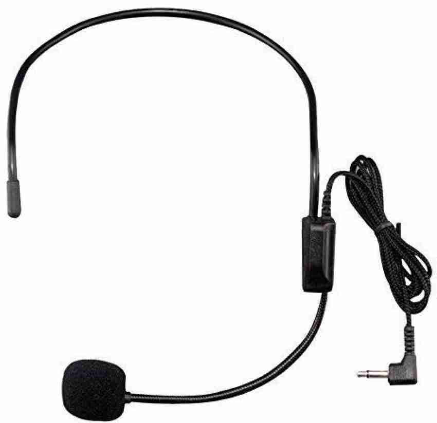 BUFONA Professional Neck Headset Microphone 3.5mm Head mic