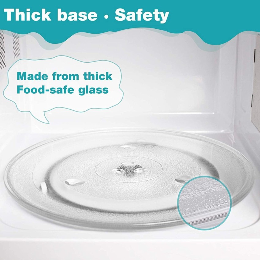 WHITEFLIP 10.6 inch/27 cm/270 mm Microwave Oven Glass Cooking Tray |  Replacement Turntable Plate Suitable for IFB 23SC3 Microwave Oven (This  Plate is