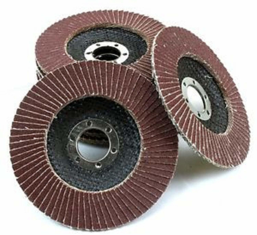 Flap disc grinder clearance
