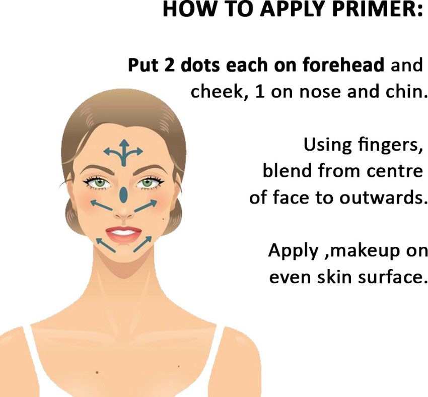 How to apply primer on deals face