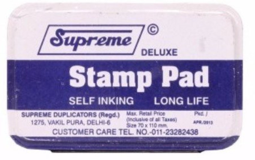 Supreme Blue Stamp pad Medium