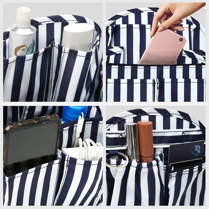 BCInd Backpack Organizer Insert Small Bag Divider for Rucksack Purse  Lightweight Nylon Shoulder Bag BLUE, WHITE - Price in India