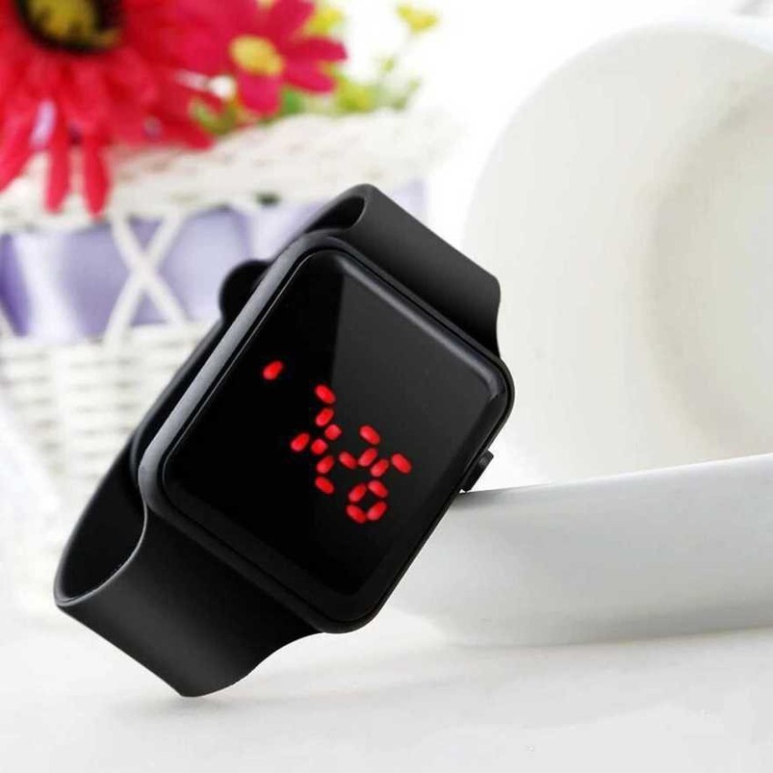 zikrefast Led Square watch for boys and girls Digital Watch - For Boys &  GirlsNew Generation Digital Square Unique Good Gift For Kids LED Band Styl Digital  Watch - For Boys 