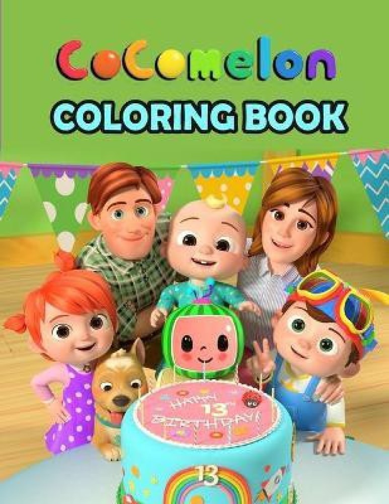 Cocomelon Coloring Book: Buy Cocomelon Coloring Book by Cowan Isabella at  Low Price in India