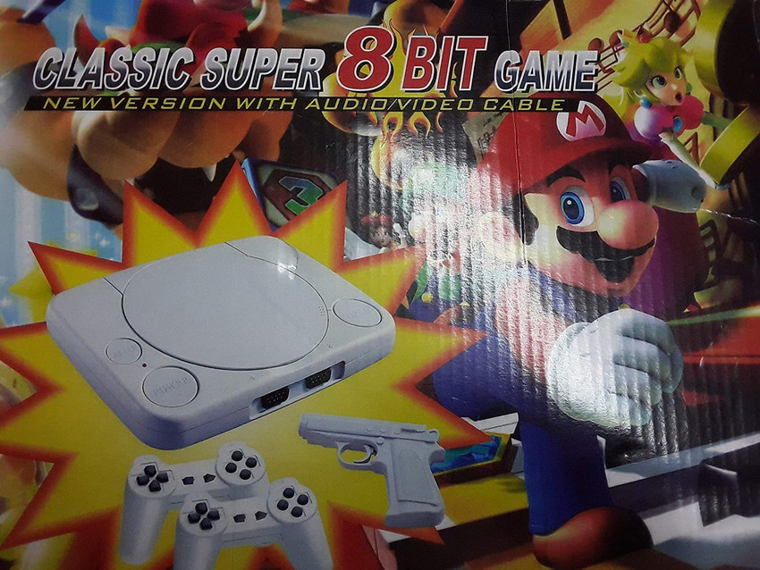 TV Video Game Set with Pre Loaded 999 Games for Two Player Gaming 8 Bit Gaming Console with 2 controllers with ALL Games Loaded Super Mario