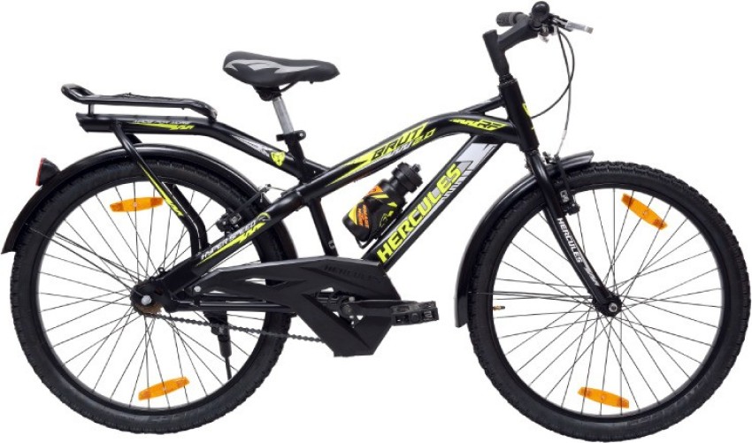 HERCULES BRUT PLUS RF 24 BLACK 24 T Road Cycle Price in India