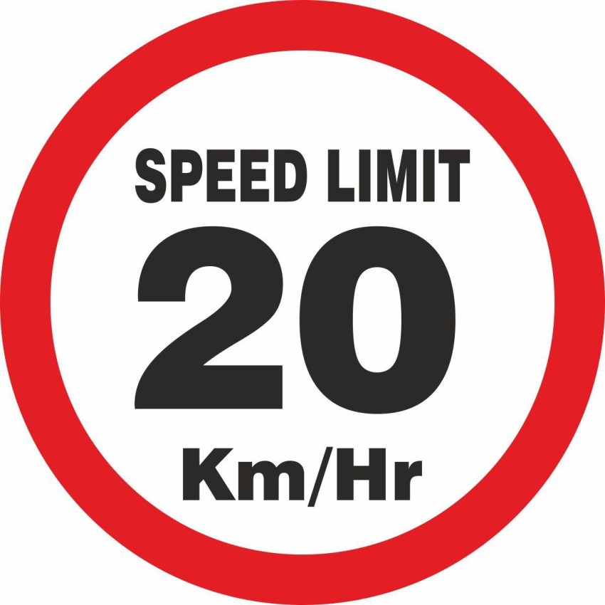Traffic Safety Speed Limit Sign R2 1 58 Off