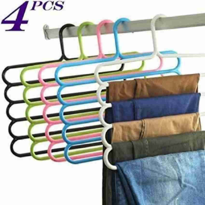 1pc 20 Clip Multifunctional Vertical & Double Layers Clothes