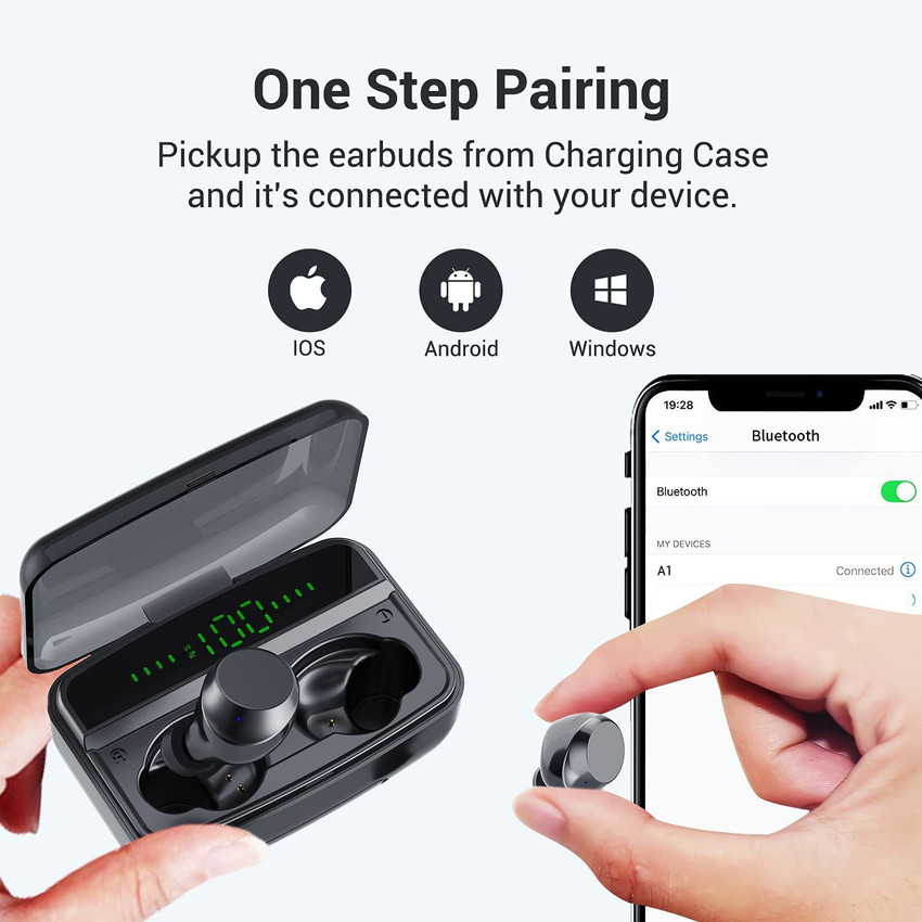 Edyell wireless earbuds instructions sale