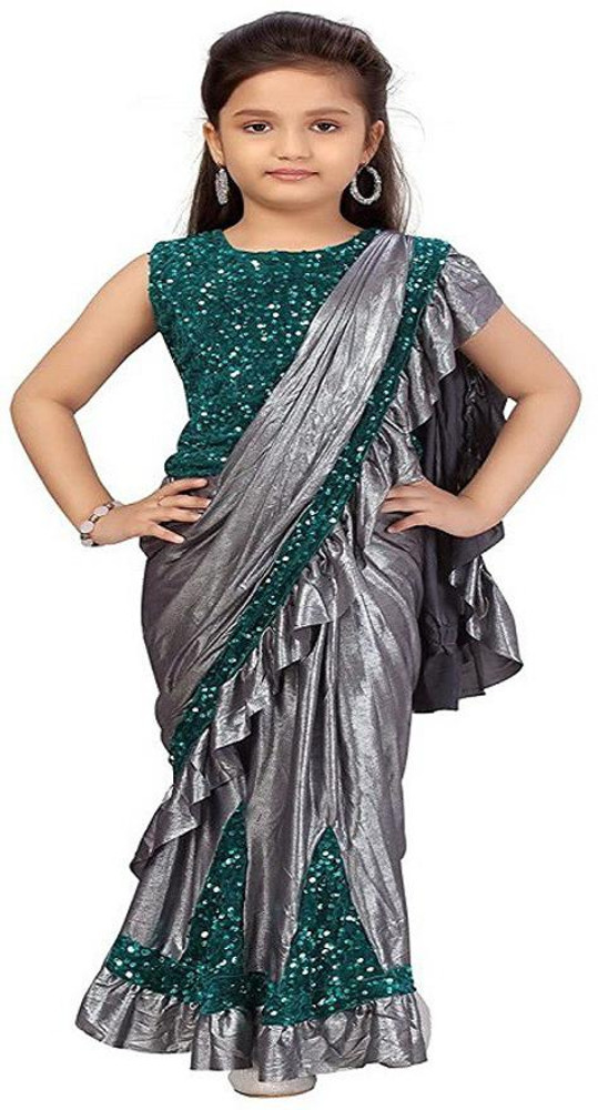 Saree dress for girls on sale