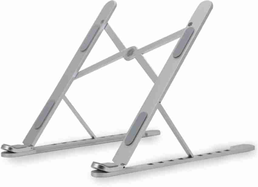 STOLT HIGGLO Portable Laptop Stand, Height Adjustable Aluminum Laptop Stand, Ergonomic Foldable Portable Holder Compatible with MacBook Air Pro, Dell ,  HP, Lenovo More