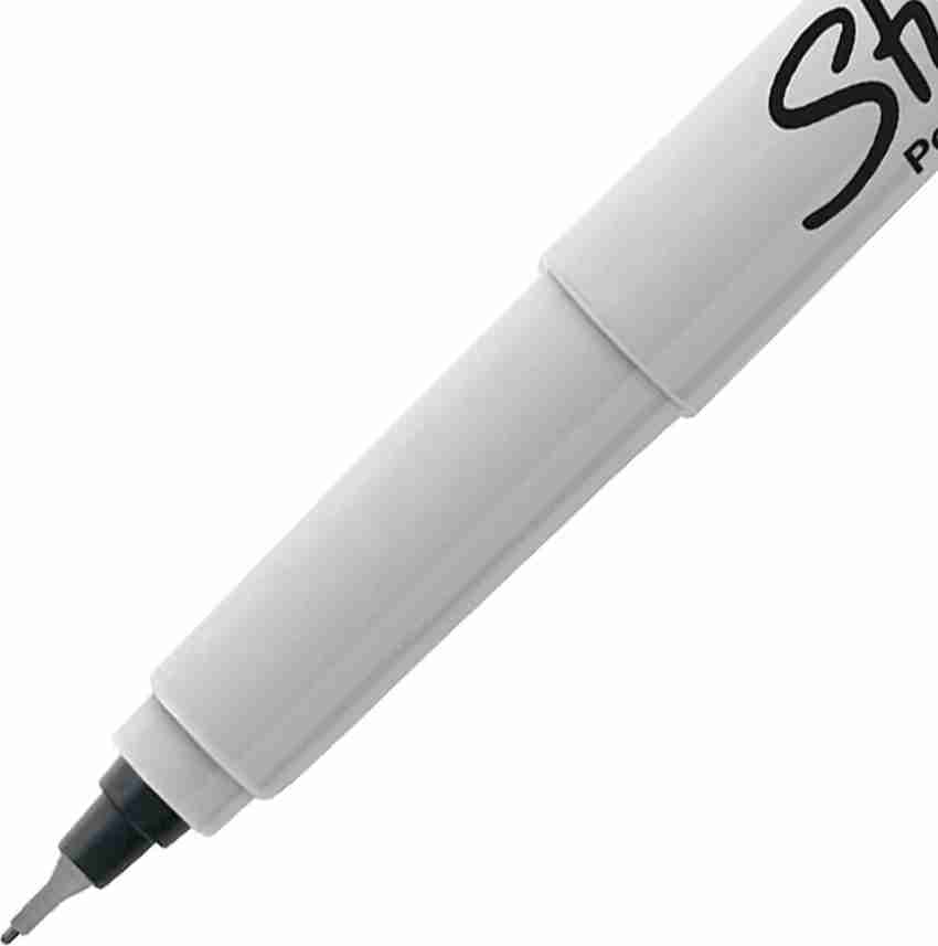 Fine Tip Permanent Marker, Black (35010)