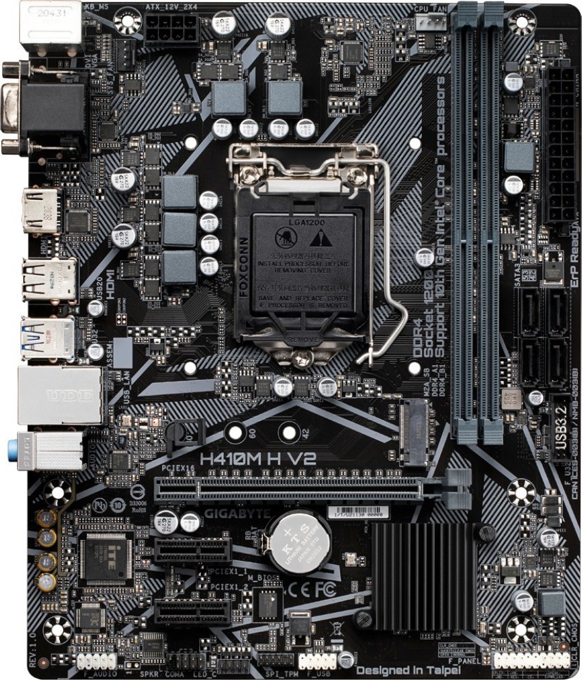 gigabyte motherboard h410 price