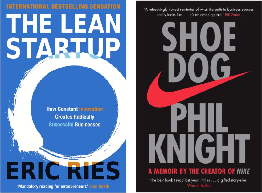 Lean Startup Shoe Dog (Best Selling Combo): Buy Lean Startup Shoe Dog  (Best Selling Combo) by Eric Ries, Phil Knight at Low Price in India 