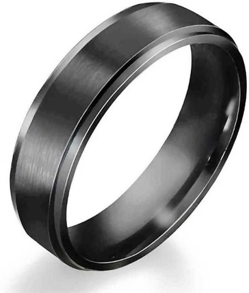 Rjewels Special Black Ring Pack of 1 Aluminum Ring Price in India