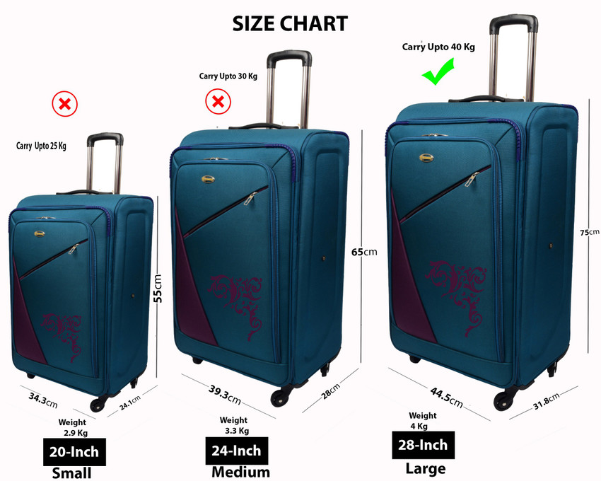 25 kg trolley bag sales