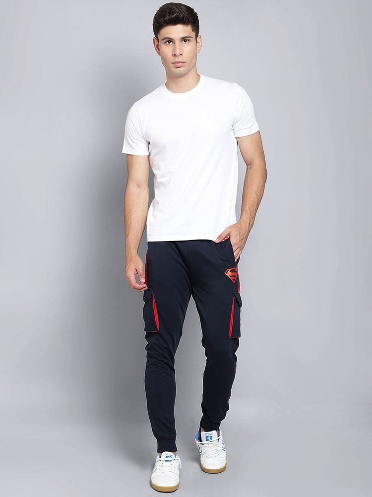 Superman track pants sales