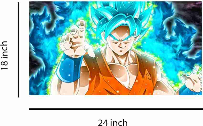 Como Desenhar Goku ssj Blue 3D - How to draw Goku ssj Blue 3D 