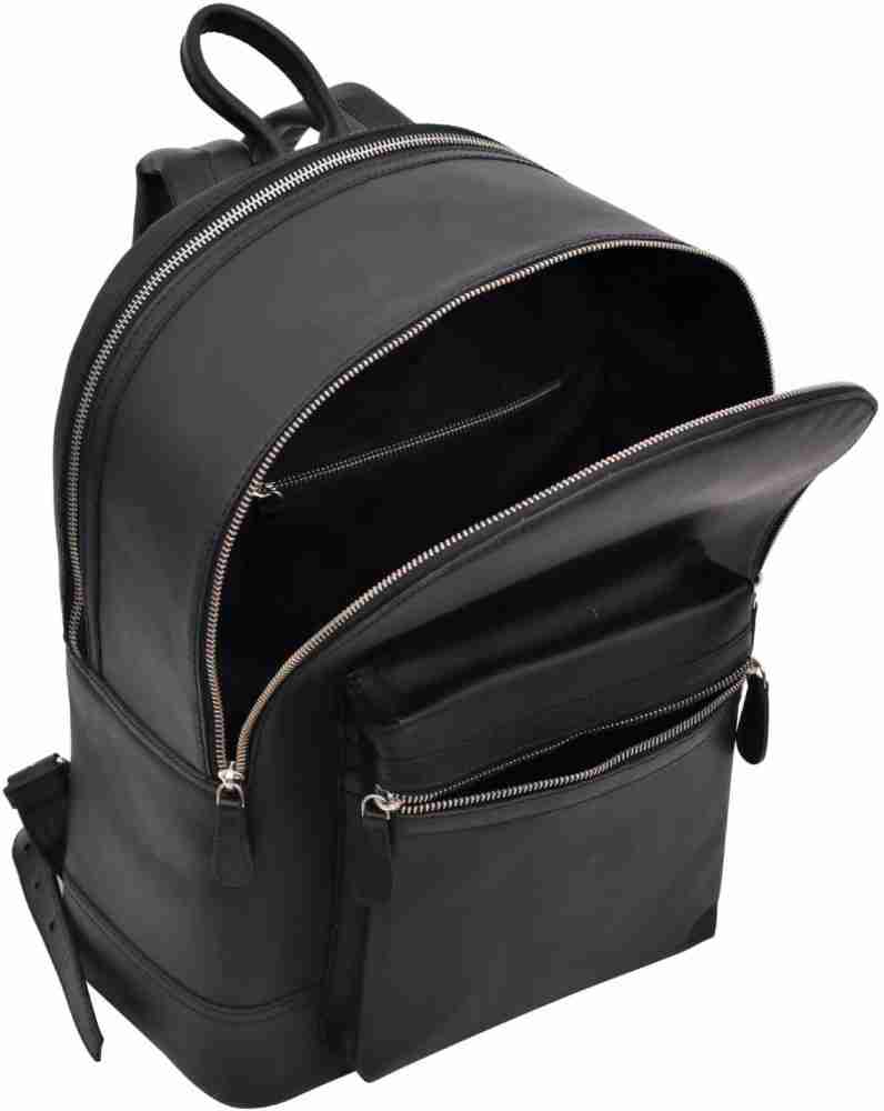 Black and shop silver backpack