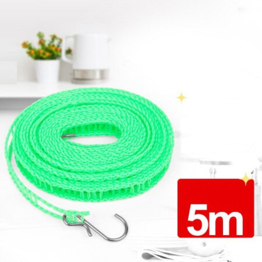 MYYNTI Nylon Hanging Rope Windproof Drying Rope Clothes Hangers Plastic  Non-slip Clothesline Adjustable for Home Travel Outdoor Multicolor Nylon  Retractable Clothesline Price in India - Buy MYYNTI Nylon Hanging Rope  Windproof Drying