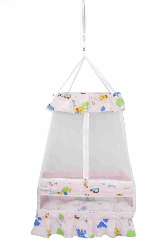 U2CUTE Queen Size Baby Crib Cradle with Bed Pillow set and Hanging Spring. Buy Baby Care Products in India Flipkart