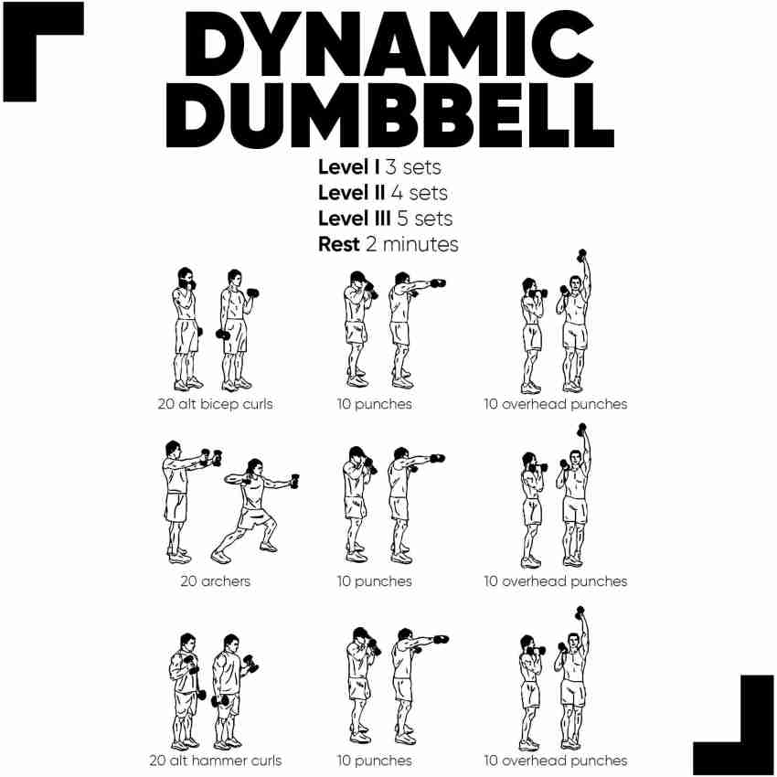 Workout with outlet 5kg dumbbells