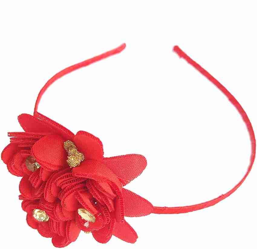 Red hair band for baby girl on sale