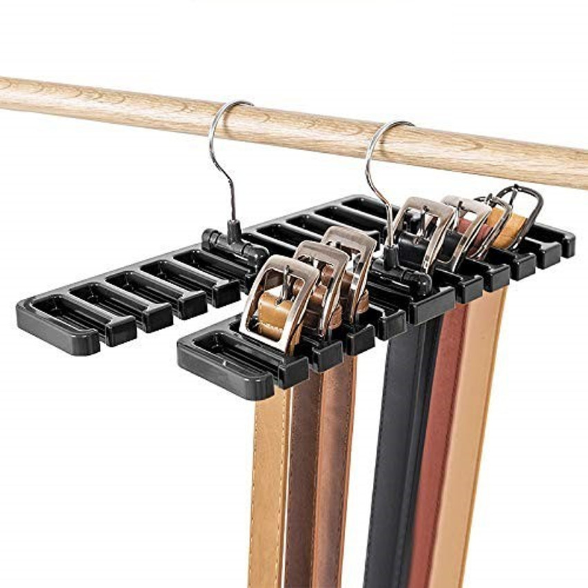 Rikkaus Multipurpose Tie Belt Scarf Hanger Cupboard Closet Organizer Plastic Belt Hanger For Belt Price in India Buy Rikkaus Multipurpose Tie Belt Scarf Hanger Cupboard Closet Organizer Plastic Belt H...