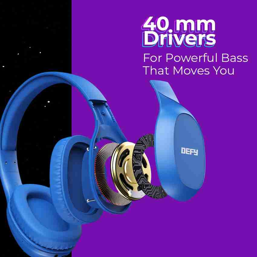DEFY BassX DWH01 Bluetooth Headset Price in India Buy DEFY BassX