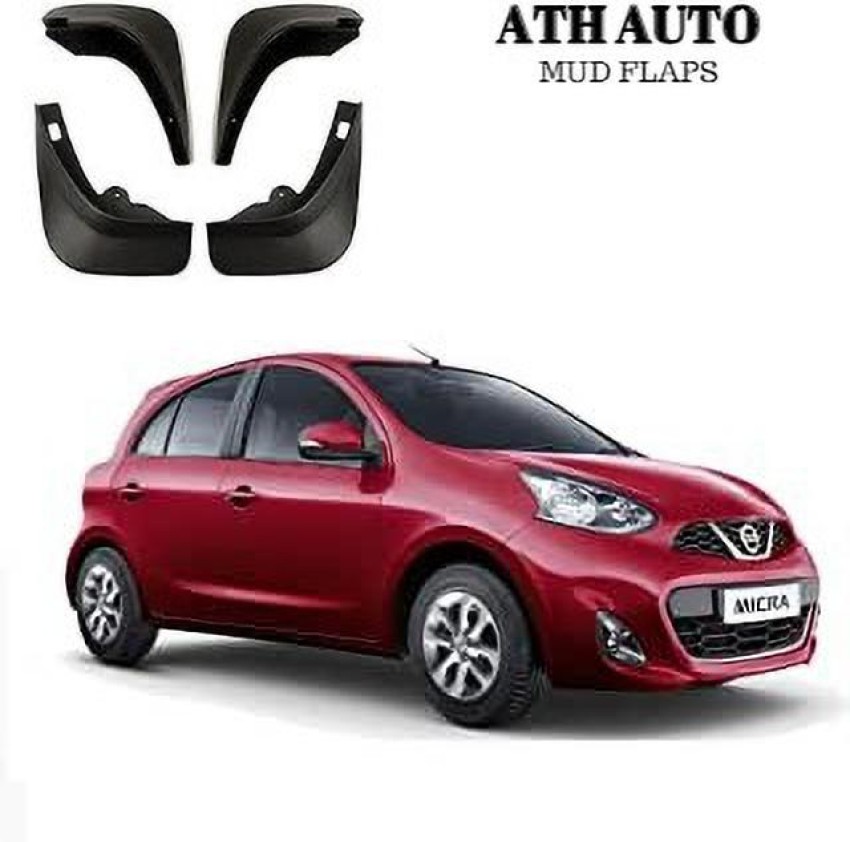 ATH AUTO Front Mud Guard, Rear Mud Guard For Nissan Micra 2010, 2011, 2012,  2013 Price in India - Buy ATH AUTO Front Mud Guard, Rear Mud Guard For Nissan  Micra 2010, 2011, 2012, 2013 online at