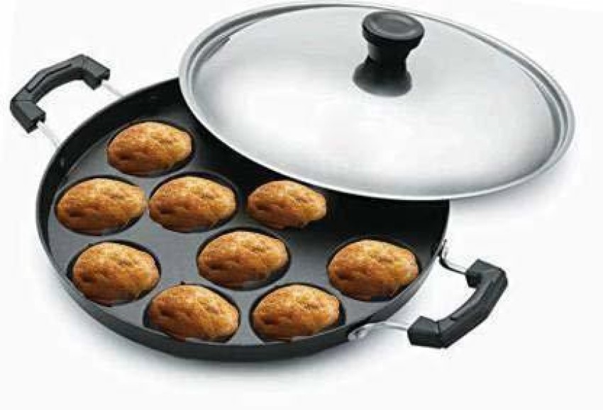 Airwin Premium kulipaniyaram pan nonstick/ appe/panniyaram kadai