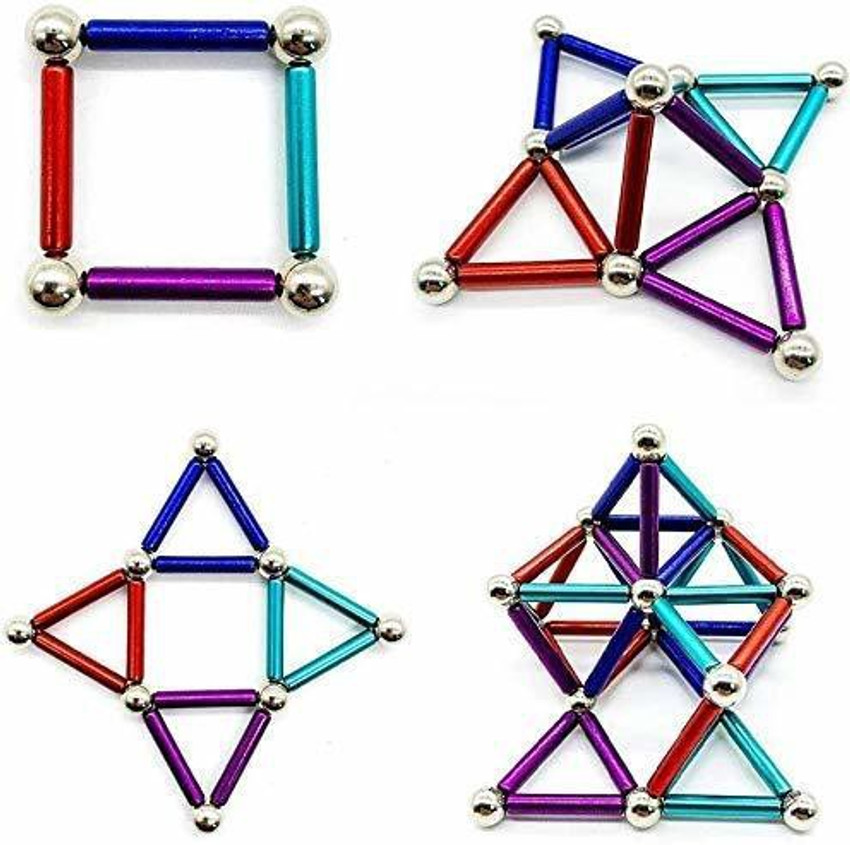 Magnetic balls outlet that stick together
