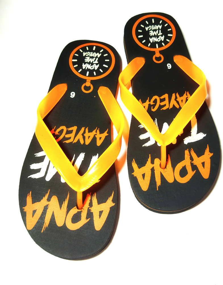A P N A TIME AAYEGA Men Slippers Buy A P N A TIME AAYEGA Men