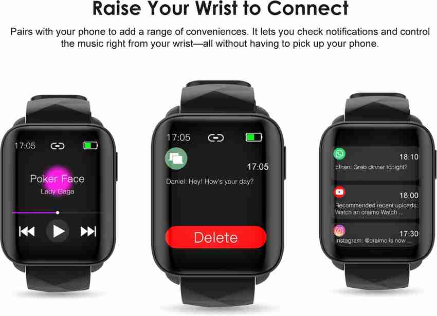 Oraimo smart sales watch flipkart