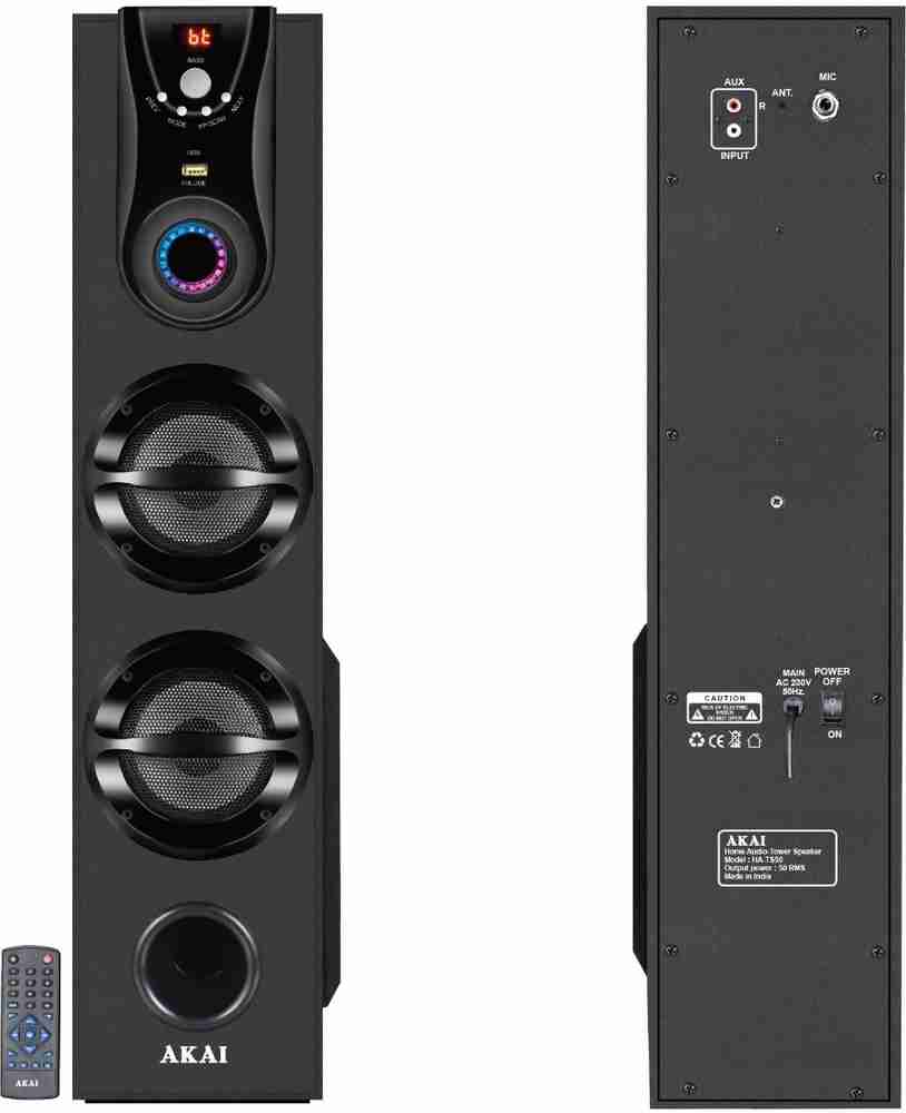 Buy Akai HA TS50 50 W Bluetooth Tower Speaker Online from Flipkart
