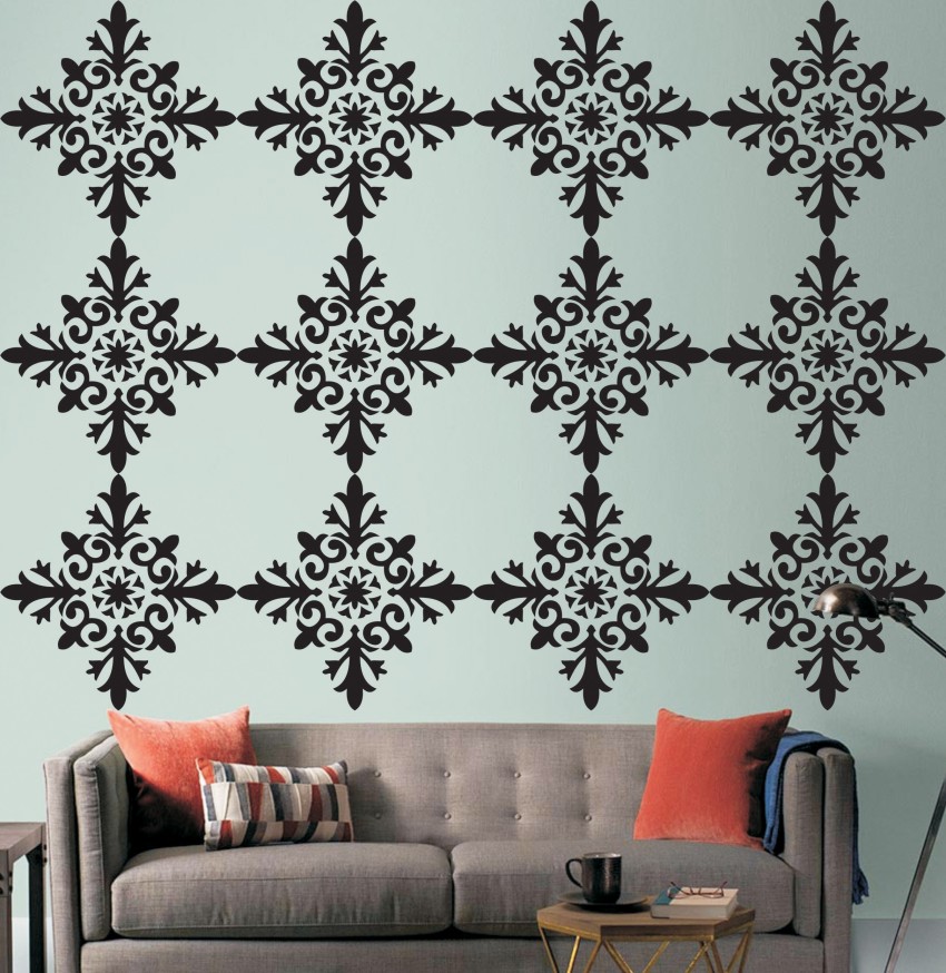 Floralcop Wall Stencil Reusable Wall Painting Stencil for Home Decoration  at Rs 28/piece, West Delhi, Delhi