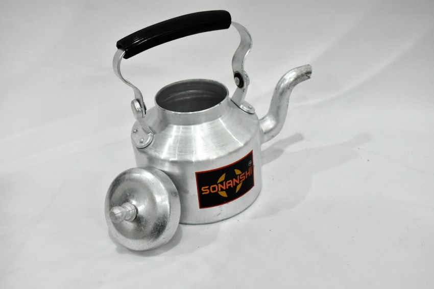 Super HK Traditional Aluminium Roadside Cutting Chai/Tea Kettle