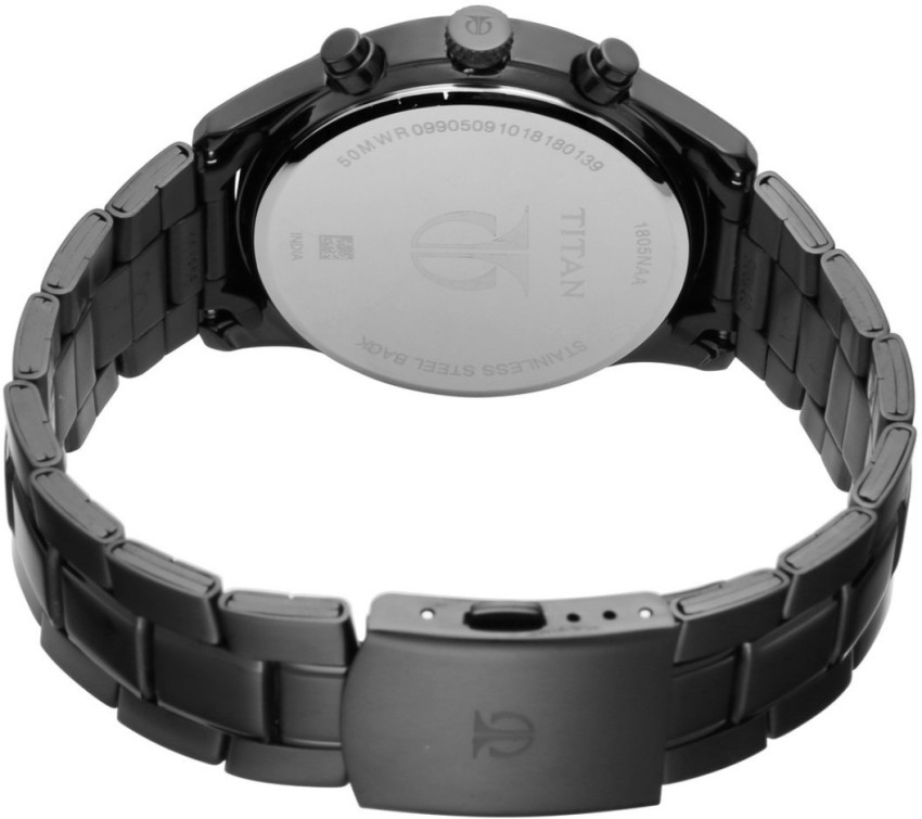 Black metal watches for hotsell ladies titan