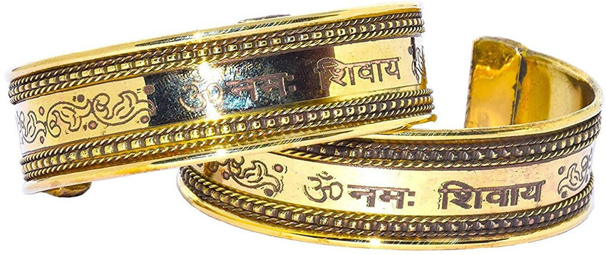 ASHTADHATU ASHTDHATU ADJUSTABLE KADA  BRACELET FROM KASHI 