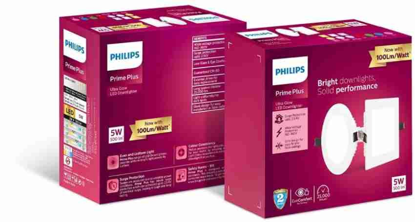 Philips 5 watt led deals ceiling light square