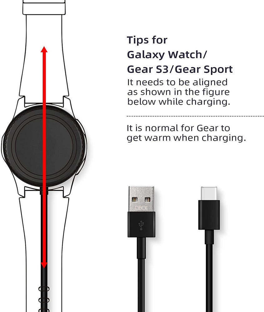 Samsung gear clearance sport charging