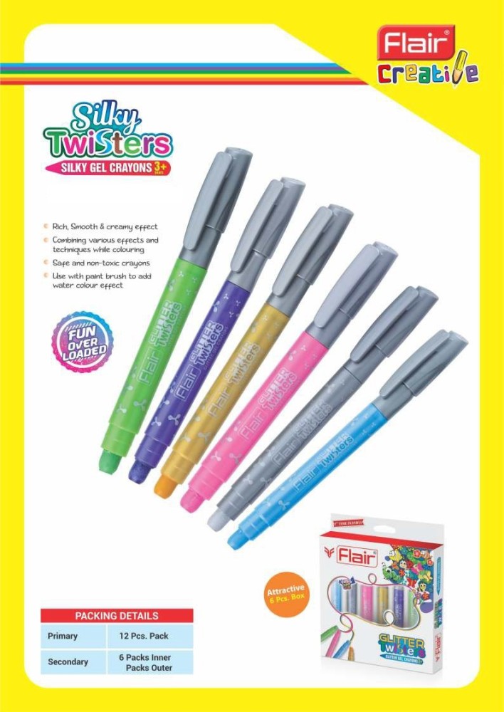 Silky Crayons - 24 pc