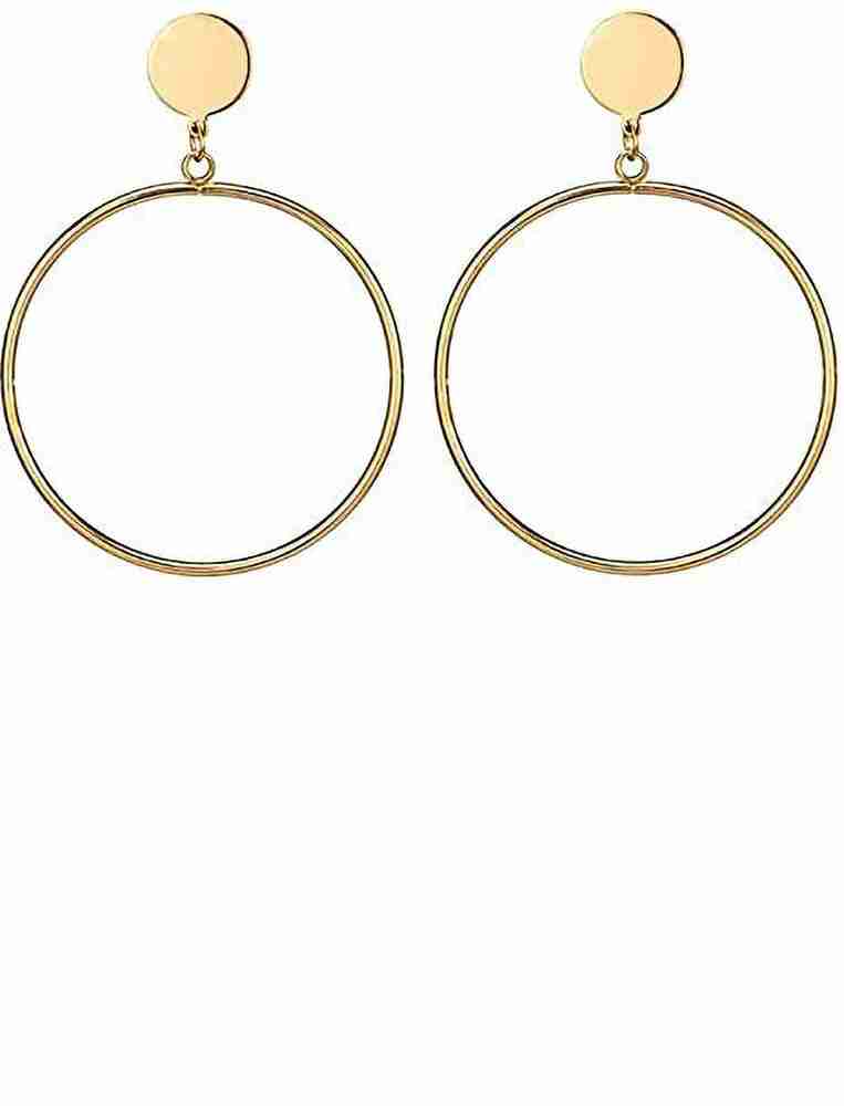 Round cheap earrings artificial