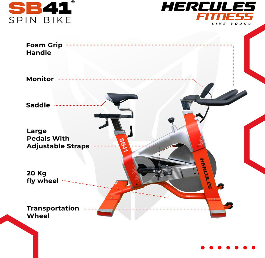 Heavy duty sales spin bike