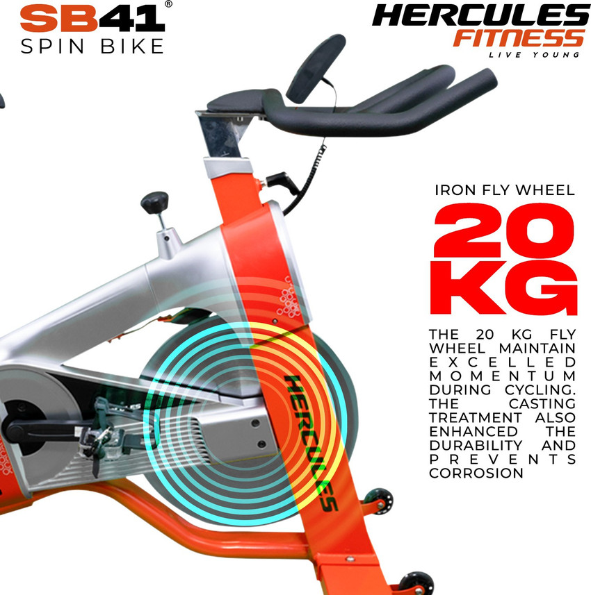 Hercules spin bike clearance