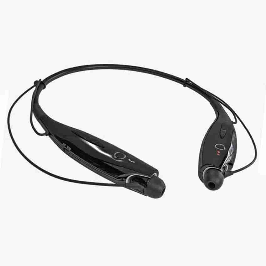 NVIRAV Noise Cancelling Neckband Headphones with Vibrate Function